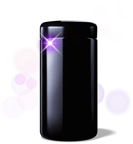 ANCEVIA edles Violettglas Vorratsglas 1000 ml – luftdichte Vorratsdose mit Deckel | Miron Aufbewahrungsgläser, Schraubdeckel, Glasbehälter mit Deckel