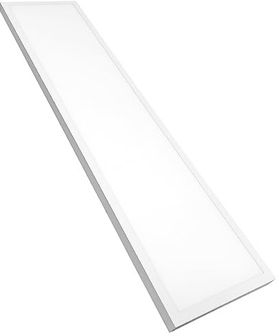 LED ATOMANT Pannello LED da Soffitto 120x30cm 48W, CCT (Selettore di Colore Bianco Caldo, Neutro e Freddo), 5000 Lumen, Driver incluso