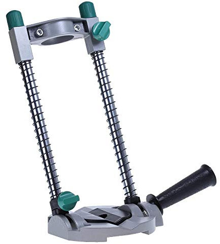 Drill Stand Adjustable Angle 45° Drilling Guide Drill Stand Tripod Stand Positioning Bracket Multi-Angle Drill Press Stand for Electric Drill