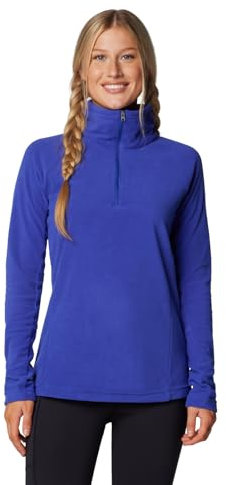Columbia Women's Glacial IV Half Zip, Clematis Blue, 2X