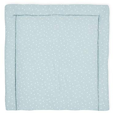 KraftKids Wickelauflage in Musselin mint Pusteblumen, Wickelunterlage 60x70 cm (BxT), Wickelkissen