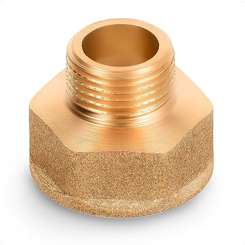 Boccola in ottone da 1/2 femmina x 3/8 maschio BSP connettori di alta qualità