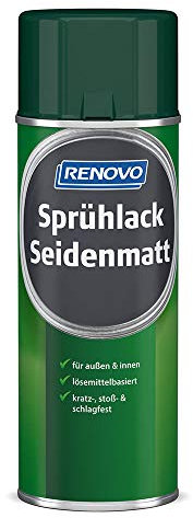 Renovo Sprühlack RAL 6005 Moosgrün 400 ml Seidenmatt