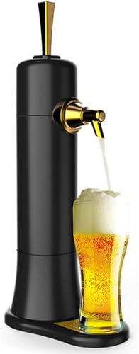 Dispensador de cerveza portátil para cerveza, disfruta de la cerveza fresca de barril de cualquier lata o botella, fácil de limpiar, amantes de la cerveza en cumpleaños, día del padre
