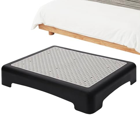 Xvilmaun Sgabello | Sgabello a gradino, capacità di 181,4 kg, compatto, scaletta per casa, cucina, bagno, mobilità, esercizi per interni ed esterni, auto e