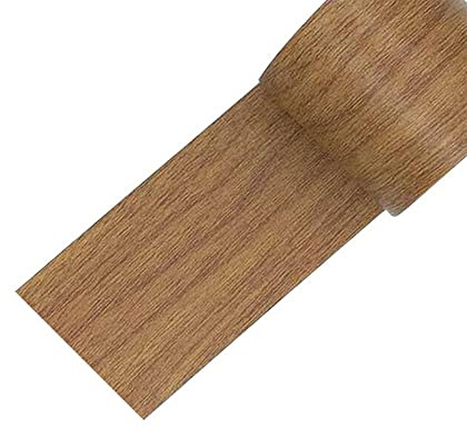 Självhäftande tapetbårder, Kantklistermärke 1 st flerfärgad träådring for vägglinjer och golvlister heminredning(C)