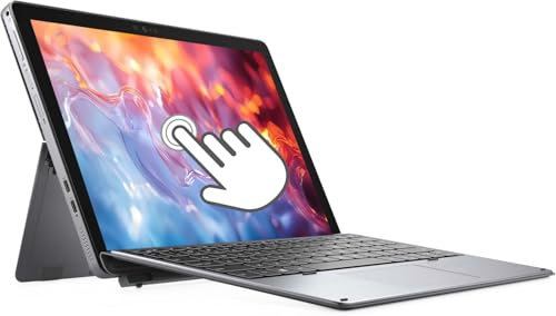 Dell Latitude 7200 2-in-1 Laptop TouchScreen Business, 12.3 FHD(1920x1080), Intel Core i5-8265U 1.6GHz, 8GB RAM, 256GB SSD, QWERTY Keyboard, Windows 11 Pro (Renewed)