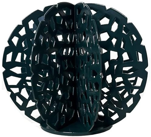 t1t Cactus Décoratif en Acier, Motif Ajouré, Vert Équinoxe, 25 x 21,5 cm, Style Extérieur, Design Moderne, sans Assemblage Requis