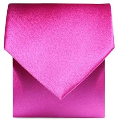 Rael-Brook Folkespeare - Corbata clásica de satén para hombre, color liso, fucsia, Taille unique