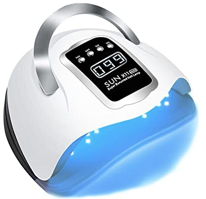 Unghie con Lampada UV da 280 W, Lampada UV a LED da 66 Pezzi, Essiccatore per Unghie con Timer 10/30/60/99s, Lampada UV per Unghie in Gel, Lampada per Unghie, per Tutti Gli Smalti per Unghie in Gel