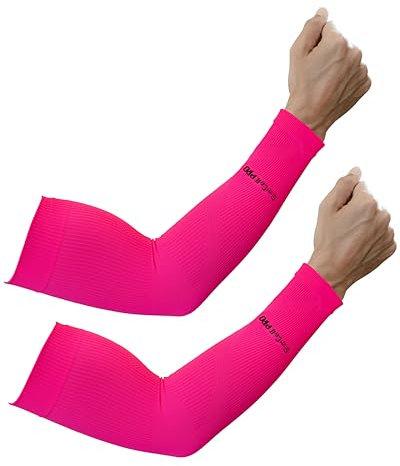 SLIMCELL PRO Manchon De Compression Bras Anti Uv Unisexes - Manchette Gaming, Manchette Bras Homme, Manchette Bras Femme, Excellent Pour Volley, Cyclisme, Padel - Made In Italy