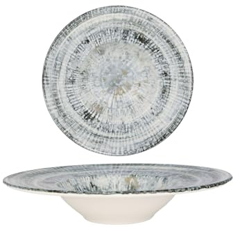 Bonna Assiette De Pâtes - Odette - Porcelaine - 28 cm (400cc) - lot de 2