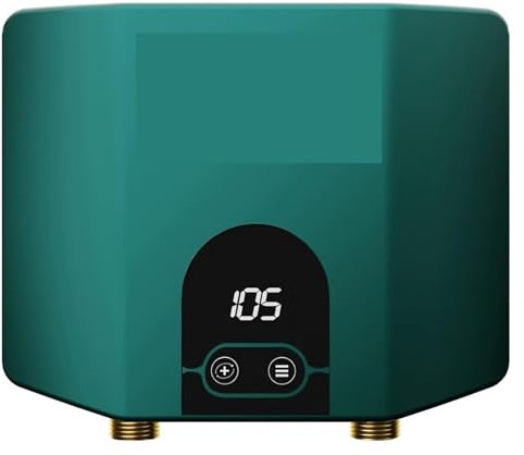 Scaldabagno Elettrico, Scaldabagno Elettrico Senza Serbatoio Acqua Calda Istantanea Da 3,5 KW Abbastanza Piccolo Da Poter Essere Installato Ovunque For Qualsiasi Lavandino Del Bagno ,Per cucina, bagno