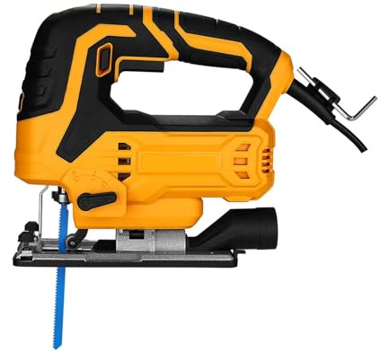 Seghetto Alternativo For Lavorazione Del Legno, Utensili Elettrici, Elettrica Con Lama, Chiave, Guida E Righello Facile Da Usare