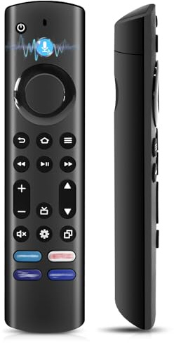 Replacement Voice Remote Control for AMZ Smart TV Stick(4k, 2nd Gen, 3rd Gen, Life), for AMZ Smart TV Cube(1st Gen, 2nd Gen, 3rd Gen),AMZ Smart TVs/Insignia/Pioneer