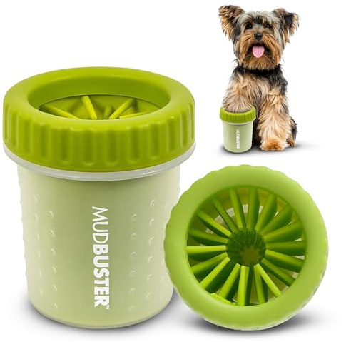 Dexas MudBuster PW700383 Hundepfotenreiniger, tragbar, klein, Grün, Small