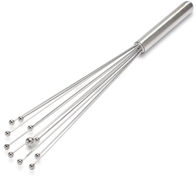 Sur La Table Stainless Steel Ball Whisk, 18/8 Stainless Steel Ball-Tip Whisk for Sauces, Gravies and Pan Drippings