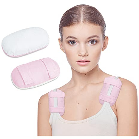 Mybow Pacemaker Lot de 2 coussinets de protection contre les incisions post-opératoires pour éviter les frottements des plaies pour la récupération chirurgicale cardiaque, rose, taille unique
