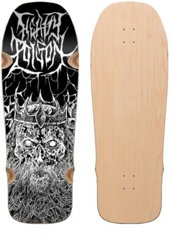 COUNTRY BASQUE INGURUASAKARI INDUSTRY Heavy Poison Skateboard Skateboard Deck Old School Gor King Gotoku, 10 x 32,12