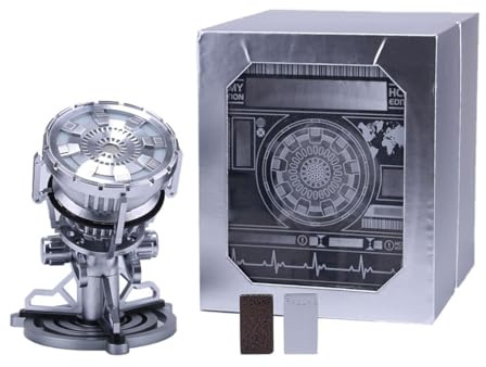 TechSpieler Modello Reattore scala 1/1, MK3 Ark Paladium Arc Reattore con effetti luminosi, Tech Hobbyist Models