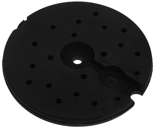 HINTRMENT Base per Lampada da Tavolo in Plastica Nera, Peso Equilibrante per Piantana Compatibile e Resistente, per Uso Ufficio e Casa
