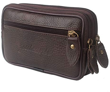 Hebetag Xieben Cinturón del Teléfono Holster Los hombres de cuero vertical paquete de la cintura cinturón Holster Clip Holder caja del teléfono celular bolsa de la bolsa de Fanny bolsa
