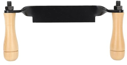 Coltello da Barba,Strumento da Barba Curvo con Manico in Legno,Scortecciatore Manuale per la Lavorazione del Legno,Strumento Sbucciatore di Corteccia D'albero con Impugnatura