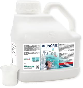 Metacril Alga Clean Plus + Dosatore, Elimina Alghe, Non Schiumogeno - 3 LT