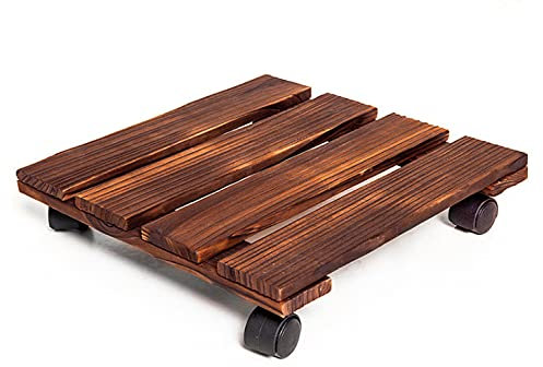 ZXNQ Soporte para Macetas con Ruedas, Transportadores de Plantas Flores Pesadas para Jardín Hogar Interior Exterior Mueble