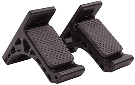 pistro Wandhalterung für Bogenschießen, Bogenschießen, mit Schaumstoff-Pad, Schwarz