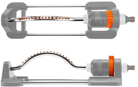 Pendule d'arrosage carré White Line Bras en aluminium 180 m²