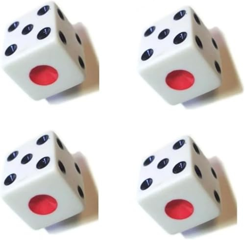 DELALO Tavla Zar? 10 mm – Tavla Cube – Backgammon Cube – Tavla Zari 10 mm – Small Dice – Tavli – Nardi – Tavola Reale (1 set)