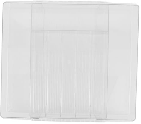 Cabilock Ausziehbarer Acryl Besteckkasten Mit Fächern Transparenter Besteckorganizer Für Küchenschubladen Kratzfest Und Leicht Zu Reinigen Ordnet Silberbesteck Und Utensilien