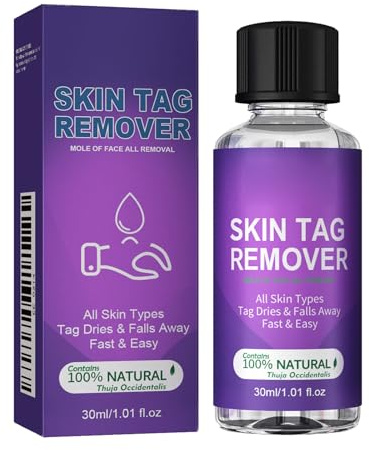 Liquido per la Rimozione delle Verruche,Rimozione di Mais per Piedi e Mani,Wart Remover,Corn Remover Rimuove Verruche Plantari,Adatto a Tutti i Tipi di Pelle,Efficace e Senza Cicatrici,30ml