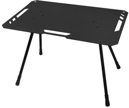 Tragbarer Campingtisch, Outdoor Campingtisch, Faltbarer Picknicktisch, Ultraleicht, Faltbar, Kleiner Picknicktisch Kompakter Picknicktisch für Outdoor, Grillen, Picknick, Küche, Wandern