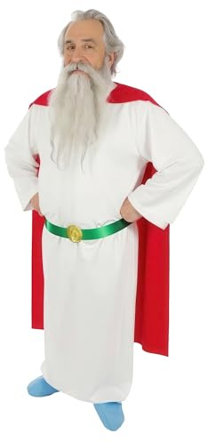 Chaks - Miraculix Kostüm Herren, offizielles Asterix und Obelix Outift, 3-teiliges Druiden Set für Karneval und Comic Con