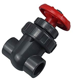 1pcs I.D 20/25/32/40mm Vanne De La Vanne De La Vanne De La Vanne De Précision, Vannes De Sluice De PVC Vanne D'irrigation De Jardin Aquarium Valve PVC