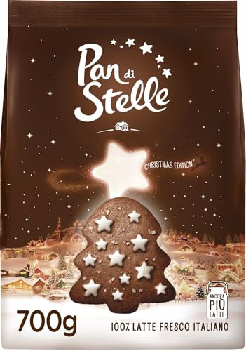 Pan di Stelle Biscotti Frollini con Cacao, Cioccolato e Latte Fresco Italiano, Colazione Ricca di Gusto, 700 g