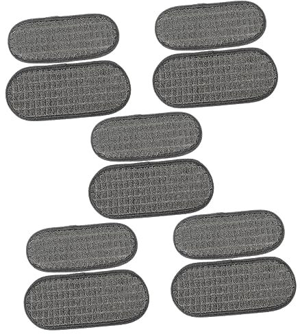 Uonlytech 10stücke Kühlschrank Tropfmatte Wasserdichte Absorptionsunterlage Für Kühlschrank Oval Verhindert Wasseransammlungen Und Verschüttungen Für Mini-kühlschränke Geeignet