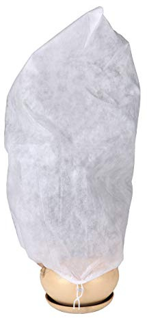 GARDENIX Protezione Invernale per Piante in Vaso, Protezione antigelo, Protezione Invernale, con Coulisse, 90 x 130 cm (2 Pezzi)