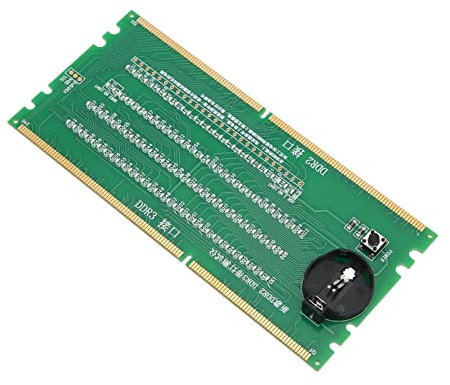 Probador de Memoria de la Computadora DDR2 DDR3 2 en PCB Material Diodos Diodos Tester de Escritorio de Escritorio con LED Memoria de la Computadora Probador de Memoria