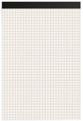 Hochwertiges Diagrammpapier Technical Drawing Pad sicher Hier ist EIN Produkttitel zum Auflisten von Reversible Grid 80 Blätter, das Notizen-Aufbau A5/B5/A4-Größen skizzieren A4