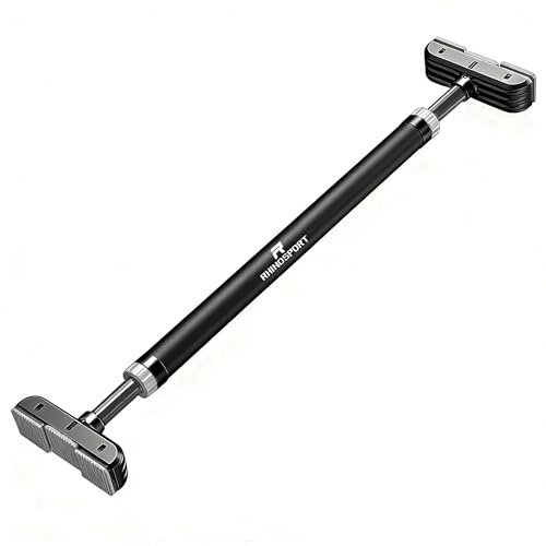 RHINOSPORT Pull up bar door frame without screws adjustable 69-92 cm (27.1-36.2 inches), load capacity up to 200 kg