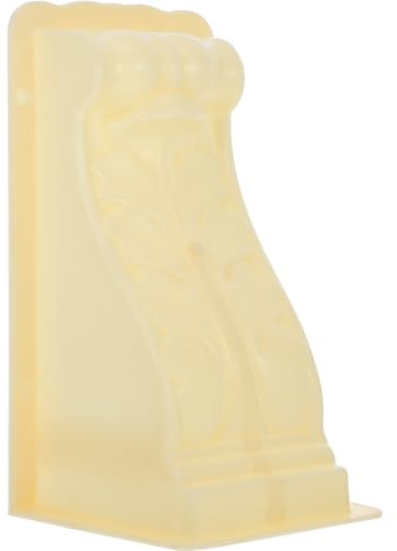 Healeved Stampo per Mensola Decorativa Europea in Plastica per Calcestruzzo Trave Architettonica 30 CM Resistente e Dettagliato per Progetti Fai da Te e Percorsi da Giardino