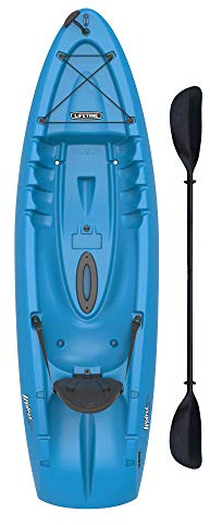 Lifetime Hydros 85 - Kayak sit-on-top (pagaia inclusa), blu