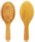 Haarbürste herren kamm frauen bamboo brush wet brush, haarbürste ohne ziepen haarbürste holz bürste 100% natürliche für Frauen Männer und Kinder Eduzieren Frizz Massage Kopfhaut
