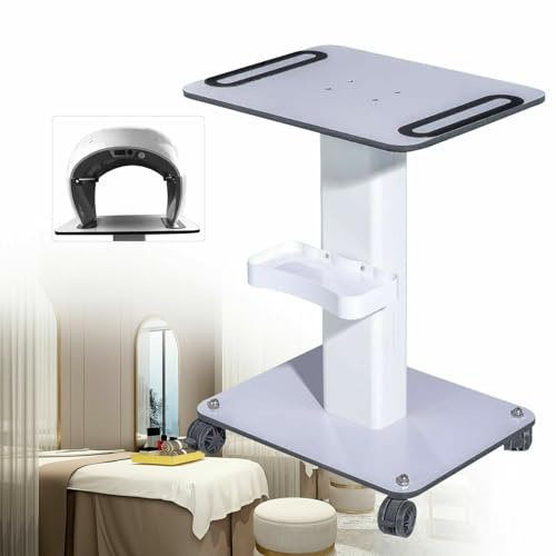 Carrello cosmetico a rotelle per parrucchiere, tavolo da parrucchiere, carrello portatile a 360°, tavolo super grande, contenitore per strumenti di bellezza