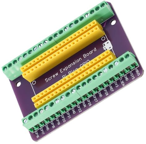 Pi Pico GPIO Scheda di espansione RUIZHI Pico GPIO Scheda di espansione GPIO Interfacce Processore dual-core ARM Cortex M0+ funzionante fino a 133 MHz Compatibile con Rasp-berry-Pi Pico