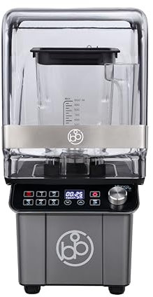 Hochleistungsmixer Gusto Alpha Smoothie Maker 5 + 5 Mixprogramme 1,5 Liter Füllmenge BPA Frei - bianco di puro
