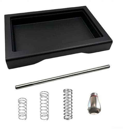 Vassoio antigoccia sottile per Gaggia Classic Pro, punta a vapore e kit di modifica a molla OPV a 9 bar, 6 bar, 12 bar (set da 6 pezzi)